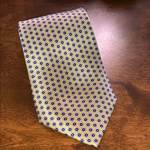 Yellow Ashford&Brooks men’s tie